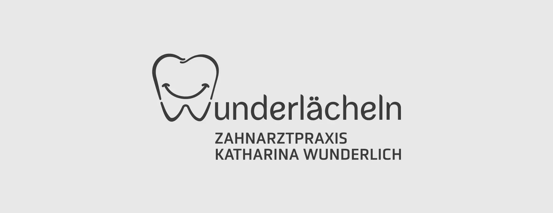 Namensentwicklung Wunderlächeln Zahnarztpraxis Branding Praxisname