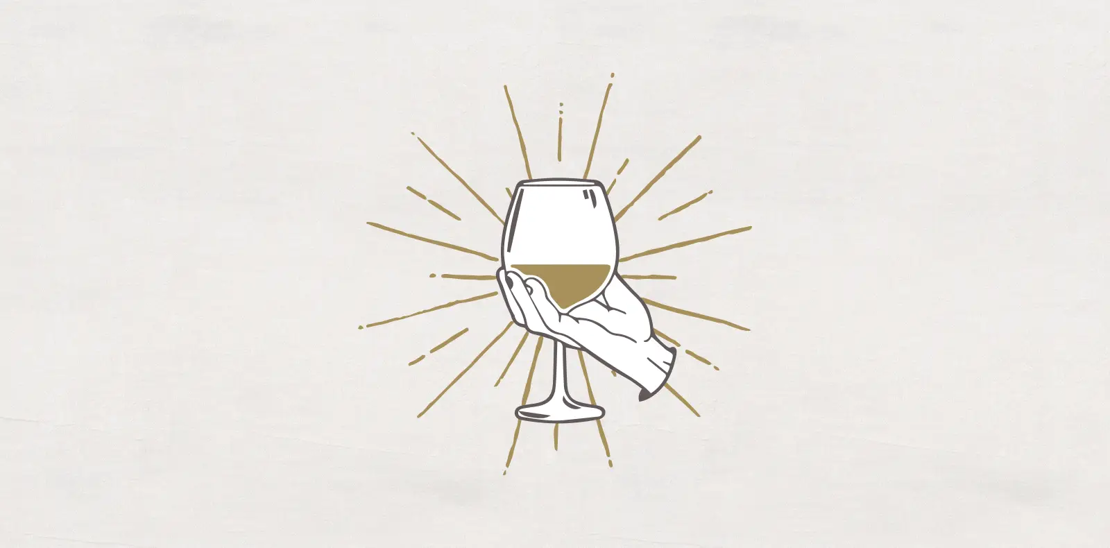 llustration Weinglas Einladung Event Design Symbol
